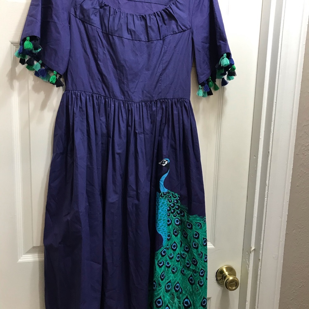 Kate spade peacock dress